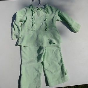 Like new Childrens Place 12 months pale green